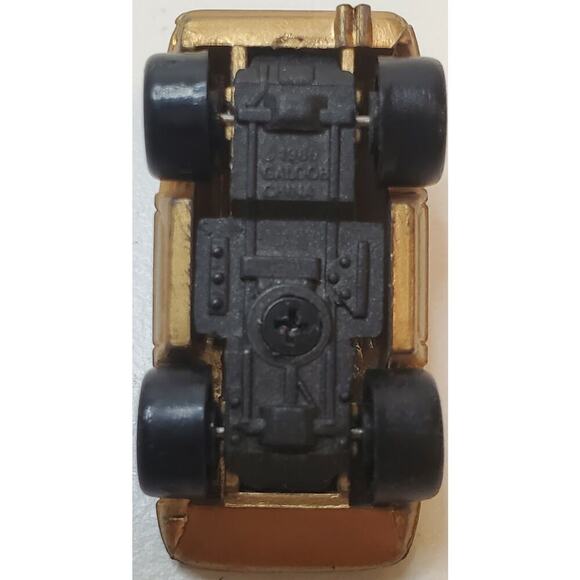 Vintage 1986 Galoob Micro Machines 80's MAZDA RX-7 Sun Color Changer Gold/White - Picture 9 of 9